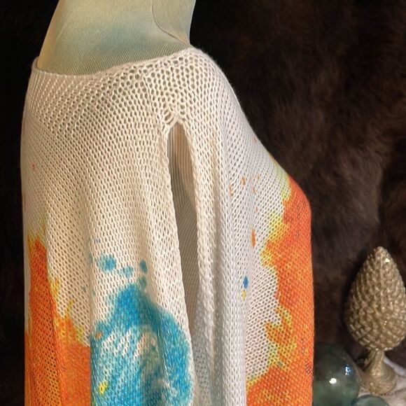 Luisa Ricci cold shoulder sweater M (5242) - Picture 5 of 9